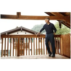 Jogginghose VALEN Dunkelgrau Melange -Warme Kleidung server 2897