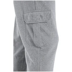 Jogginghose VALEN Silbergrau Melange -Warme Kleidung server 2935