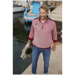 Sweatshirt ALVARIN Rot -Warme Kleidung server 308