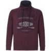 Sweatshirt DEVIS Dunkelrot -Warme Kleidung server 309