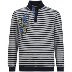 Sweatshirt FARTEIN Dunkelblau Gestreift