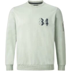 Sweatshirt ALFI Hellgrün