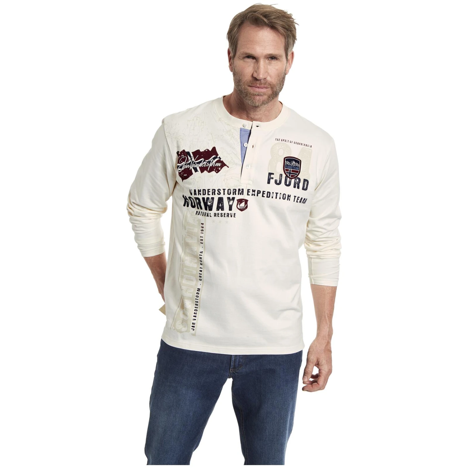 Sweatshirt FIONN Wollweiß 4 Sweatshirt FIONN Wollweiß – Bild 2