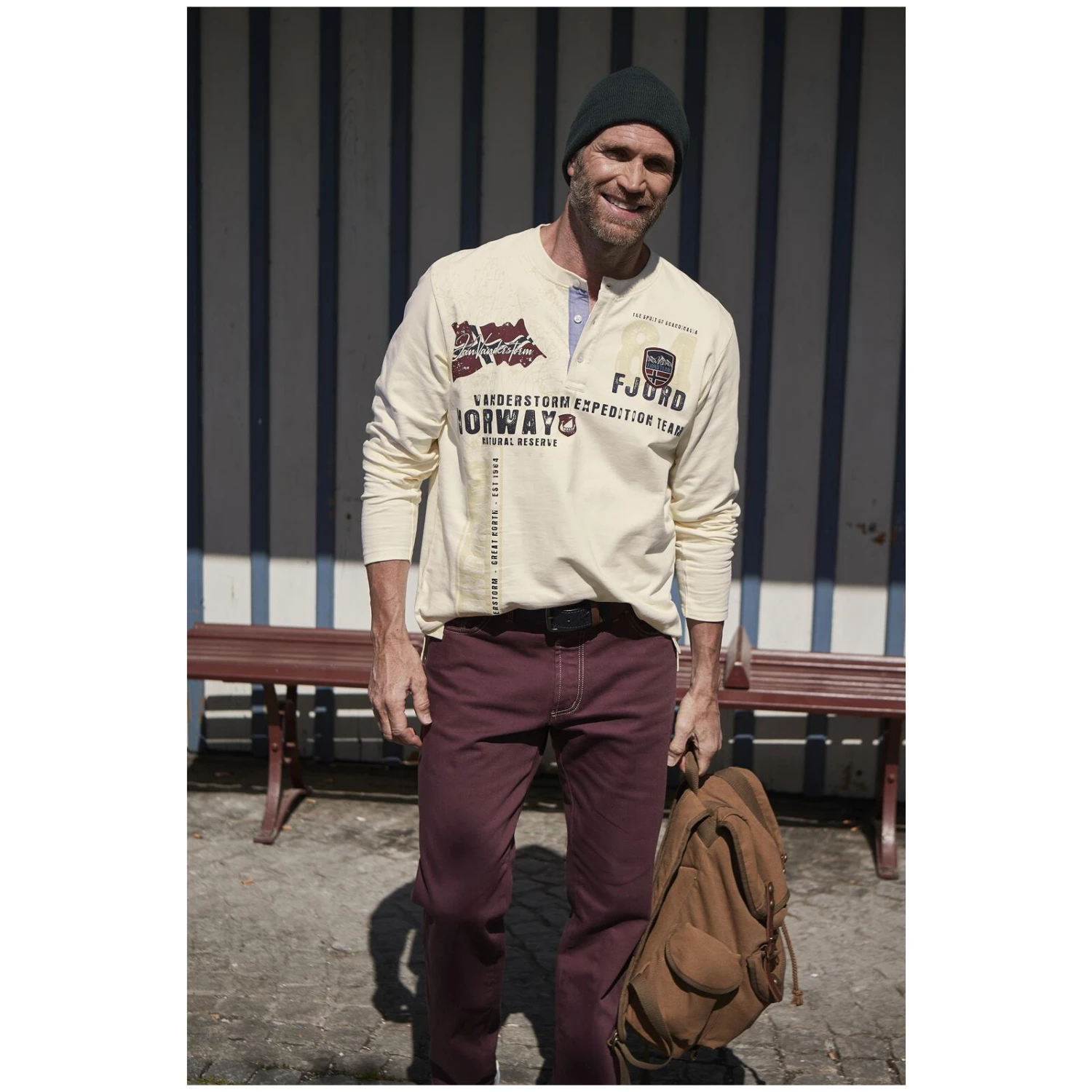 Sweatshirt FIONN Wollweiß 8 Sweatshirt FIONN Wollweiß – Bild 6