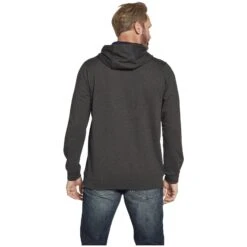 Sweatshirt HINRICUS Dunkelgrau Melange -Warme Kleidung server 368