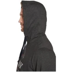 Sweatshirt HINRICUS Dunkelgrau Melange -Warme Kleidung server 371