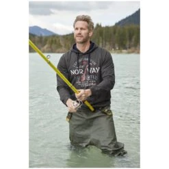 Sweatshirt HINRICUS Dunkelgrau Melange -Warme Kleidung server 372