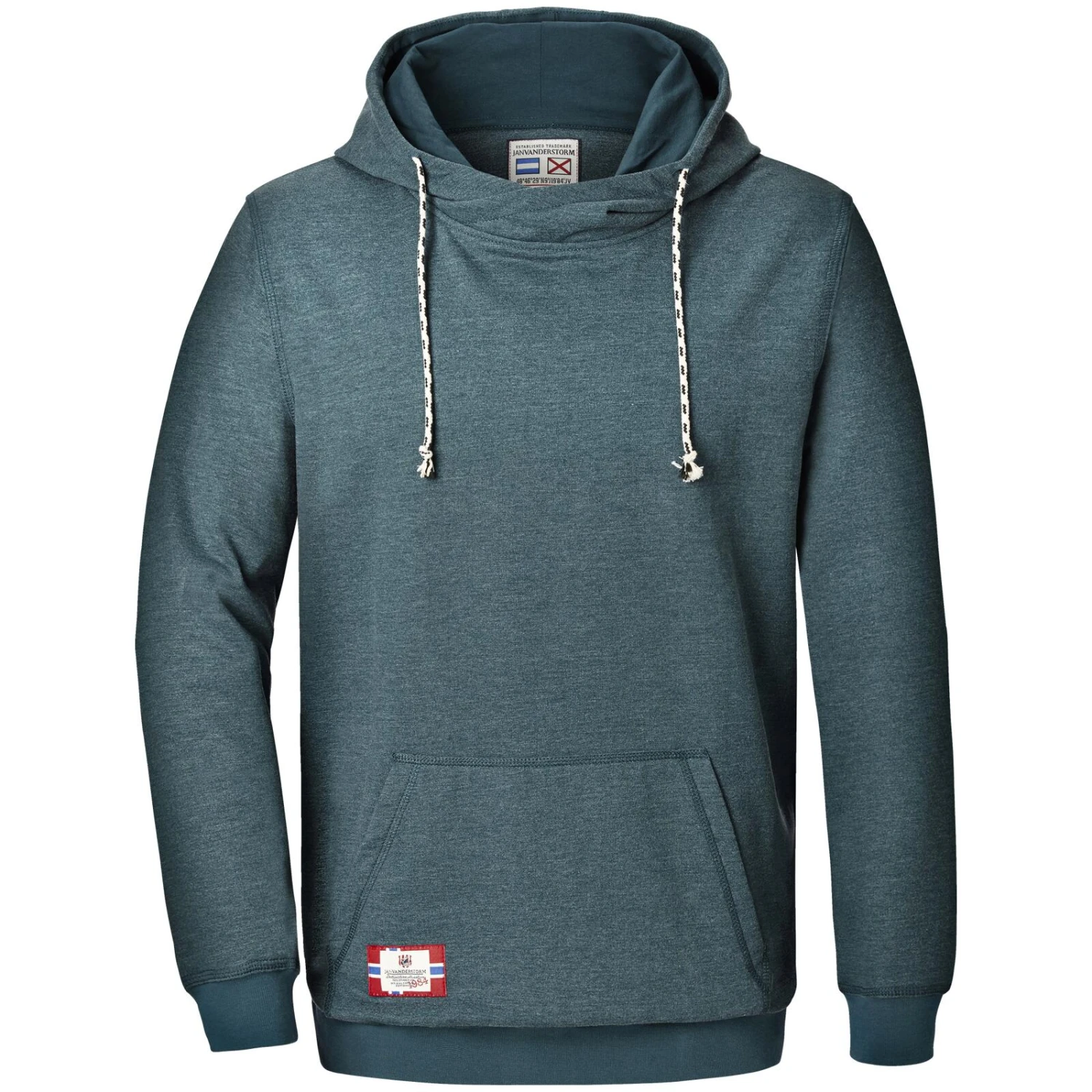 Sweatshirt BLANKARD Petrol Melange 3 Sweatshirt BLANKARD Petrol Melange