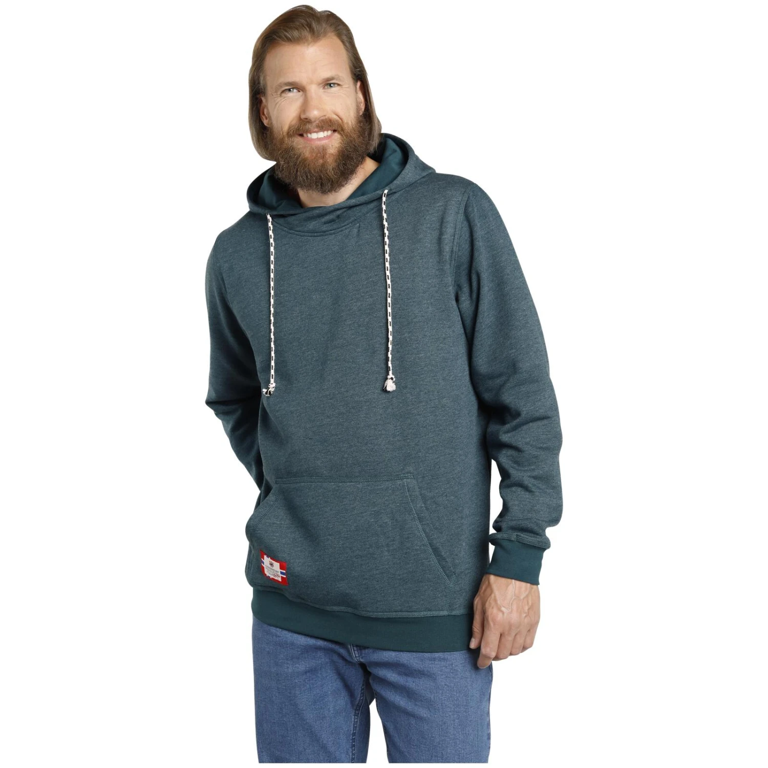 Sweatshirt BLANKARD Petrol Melange 4 Sweatshirt BLANKARD Petrol Melange – Bild 2