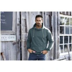 Sweatshirt BLANKARD Petrol Melange 13 Sweatshirt BLANKARD Petrol Melange -Warme Kleidung server 389