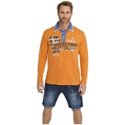 Sweatshirt BENTE Orange -Warme Kleidung server 391