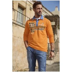 Sweatshirt BENTE Orange -Warme Kleidung server 397