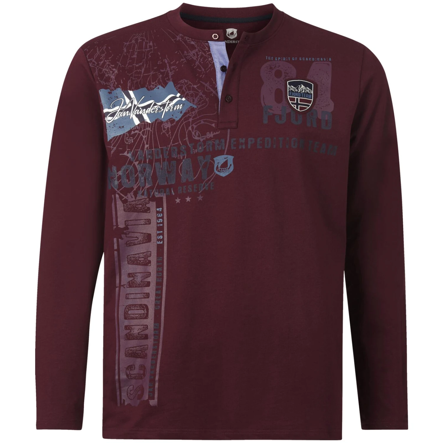 Sweatshirt FIONN Dunkelrot 3 Sweatshirt FIONN Dunkelrot