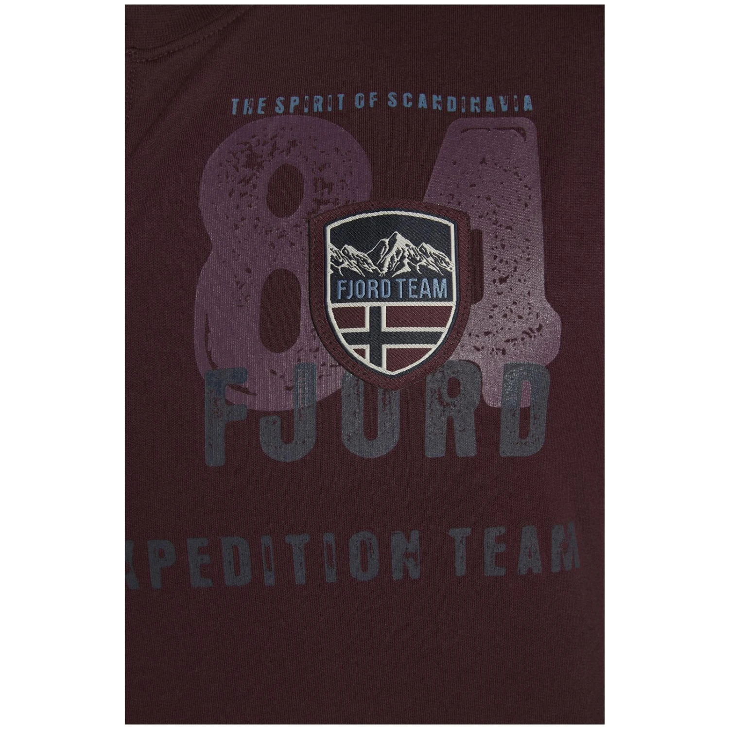 Sweatshirt FIONN Dunkelrot 6 Sweatshirt FIONN Dunkelrot – Bild 4