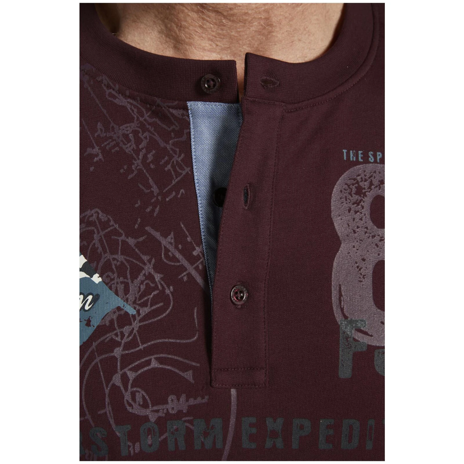 Sweatshirt FIONN Dunkelrot 7 Sweatshirt FIONN Dunkelrot – Bild 5