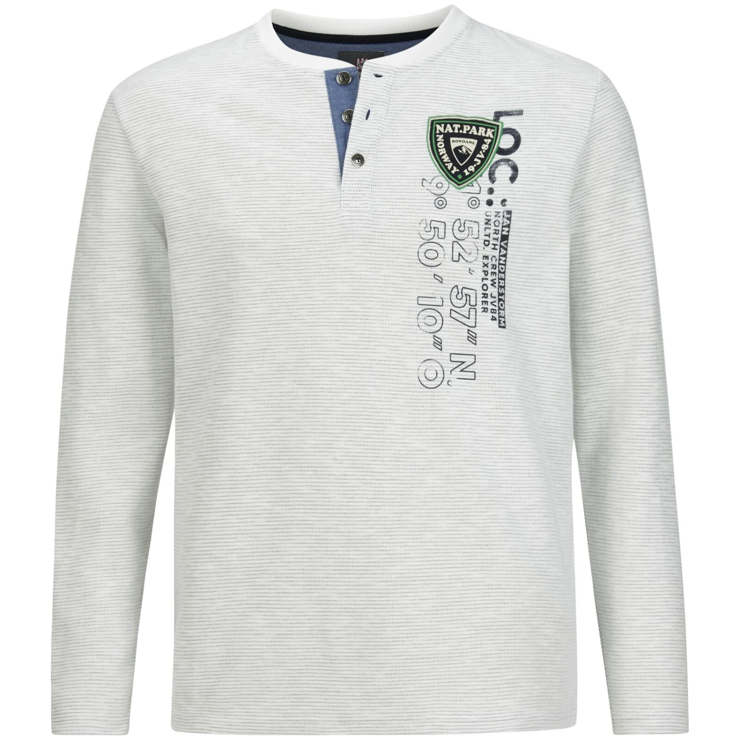 Sweatshirt REGINALD Wollweiß Melange 3 Sweatshirt REGINALD Wollweiß Melange