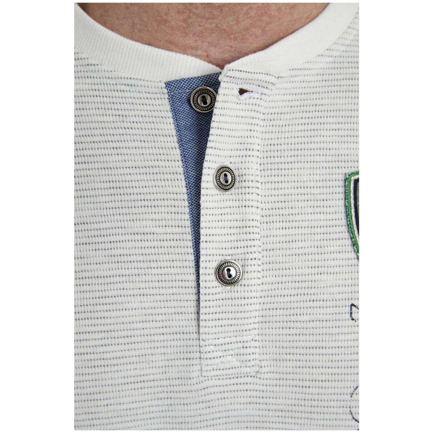 Sweatshirt REGINALD Wollweiß Melange 6 Sweatshirt REGINALD Wollweiß Melange – Bild 4