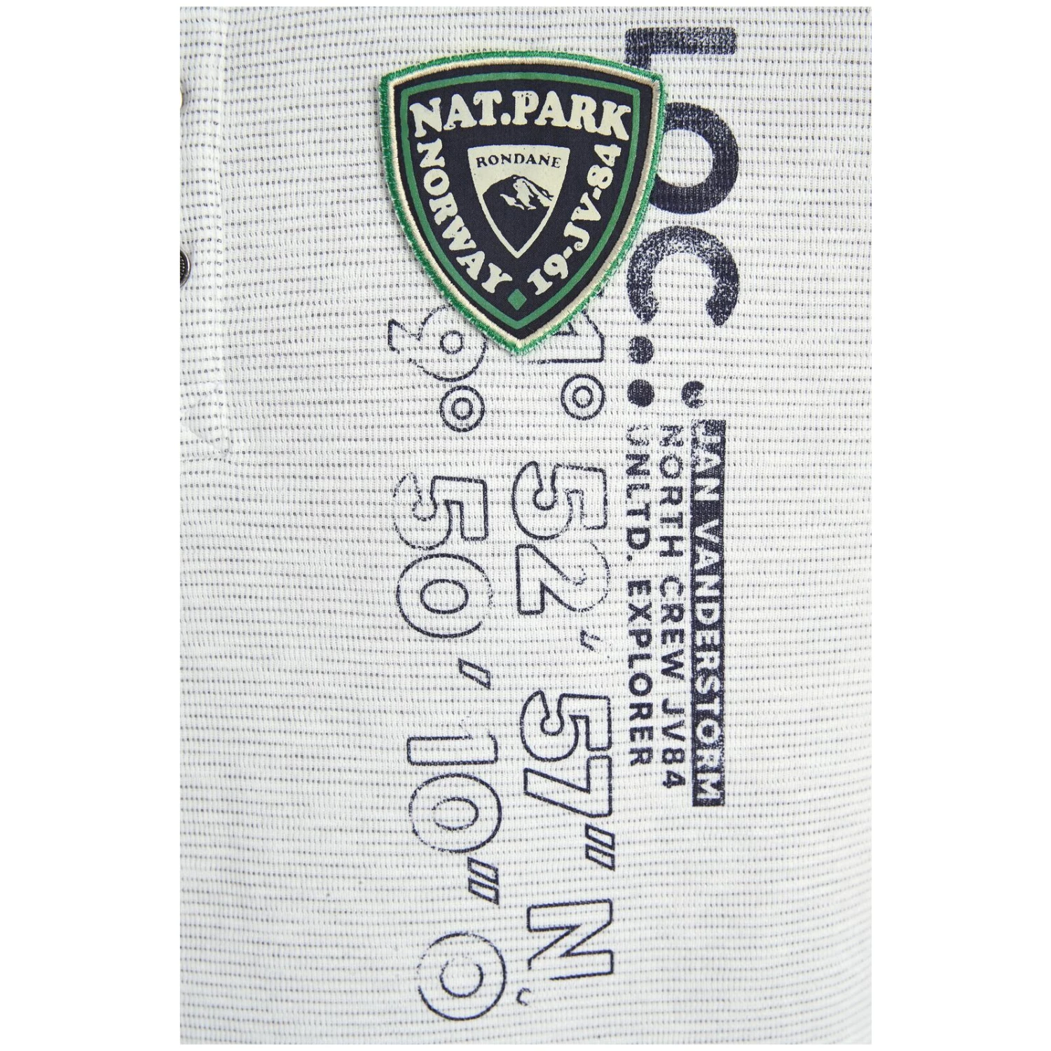 Sweatshirt REGINALD Wollweiß Melange 7 Sweatshirt REGINALD Wollweiß Melange – Bild 5