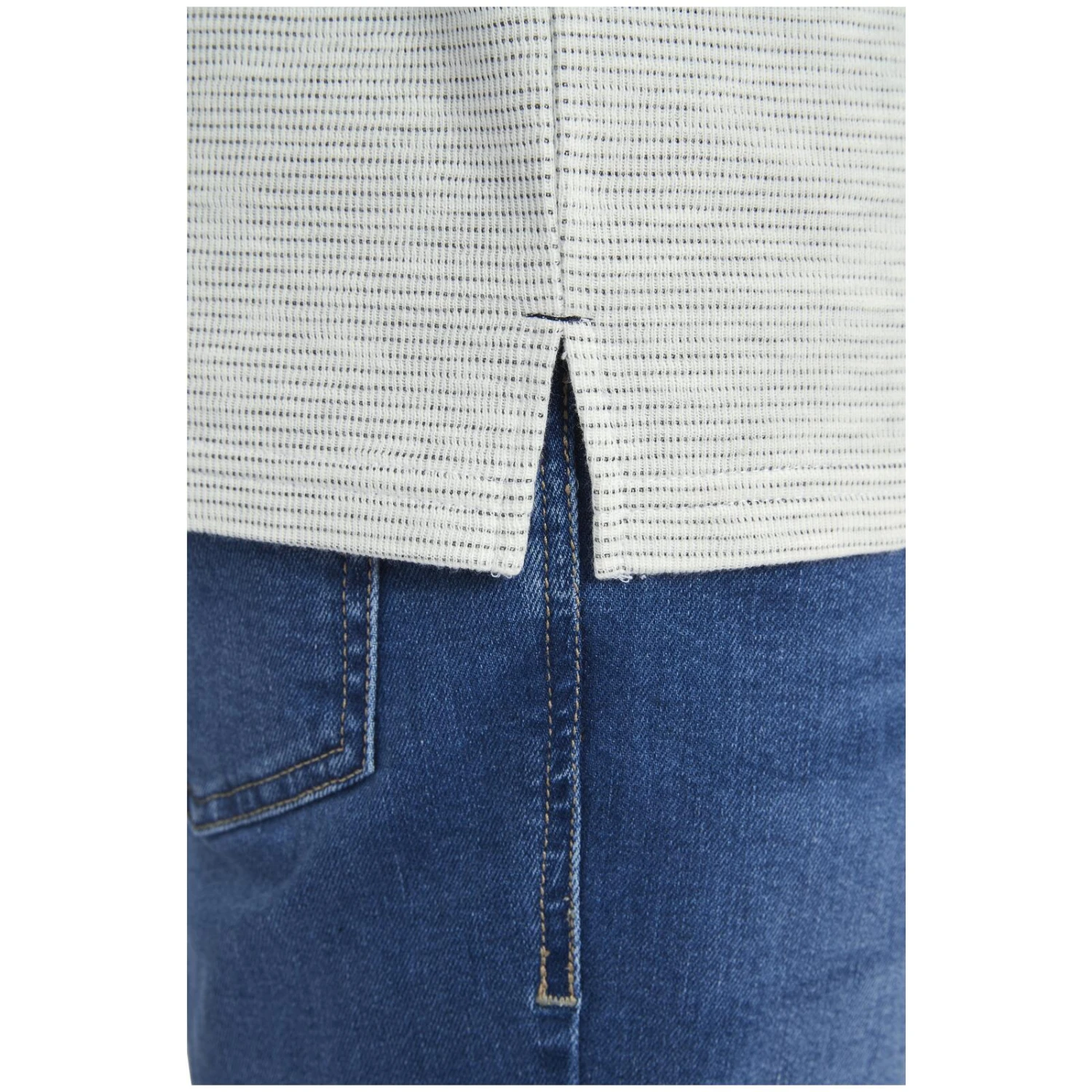 Sweatshirt REGINALD Wollweiß Melange 8 Sweatshirt REGINALD Wollweiß Melange – Bild 6