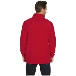 Fleece-Sweatshirt SIETSE Rot -Warme Kleidung server 429