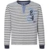 Sweatshirt ODALFRIED Grau Gestreift -Warme Kleidung server 442