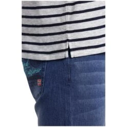 Sweatshirt ODALFRIED Grau Gestreift -Warme Kleidung server 446