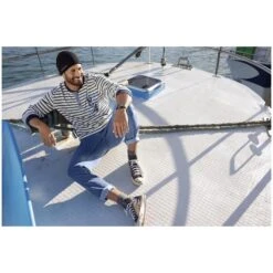 Sweatshirt ODALFRIED Grau Gestreift -Warme Kleidung server 447