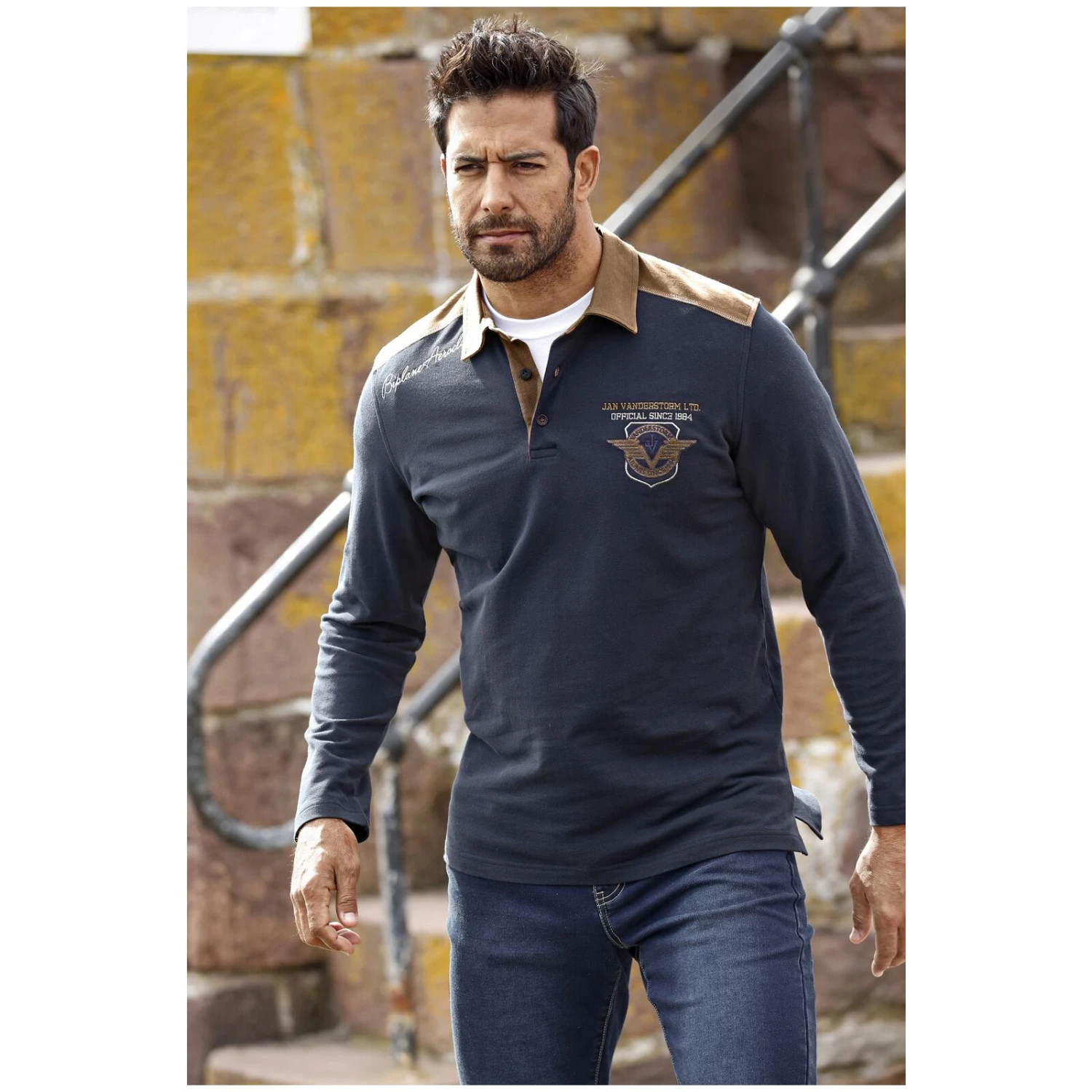 Sweatshirt BALDREK Dunkelblau 9 Sweatshirt BALDREK Dunkelblau – Bild 7