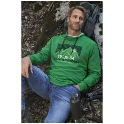 Sweatshirt ANJE Grün -Warme Kleidung server 514