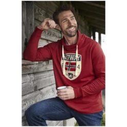 Sweatshirt HENTRI Rot -Warme Kleidung server 520