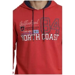 Sweatshirt NICKLAS Rot -Warme Kleidung server 524