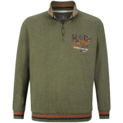 Sweatshirt THORBEN Khaki Melange