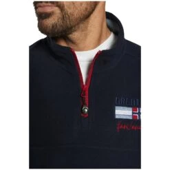 Fleece-Sweatshirt SIETSE Dunkelblau -Warme Kleidung server 543