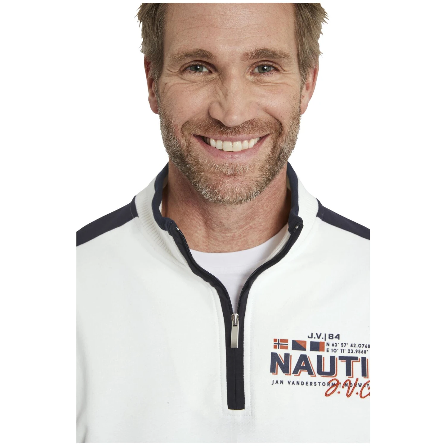 Sweatshirt ROSSKJELL Wollweiß 8 Sweatshirt ROSSKJELL Wollweiß – Bild 6