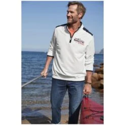 Sweatshirt ROSSKJELL Wollweiß 17 Sweatshirt ROSSKJELL Wollweiß -Warme Kleidung server 551