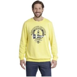 Sweatshirt DYRIK Gelb -Warme Kleidung server 554