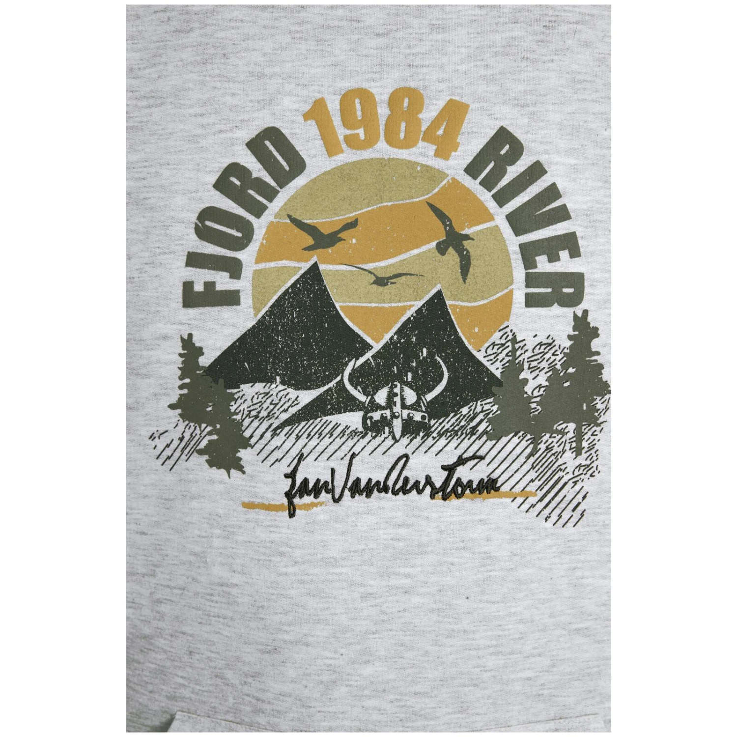 Sweatshirt NAVER Beige Melange 6 Sweatshirt NAVER Beige Melange – Bild 4