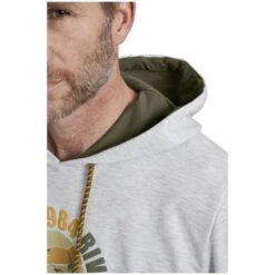 Sweatshirt NAVER Beige Melange 15 Sweatshirt NAVER Beige Melange -Warme Kleidung server 583