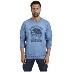 Sweatshirt NANDRAD Blau 8 Sweatshirt NANDRAD Blau -Warme Kleidung server 586