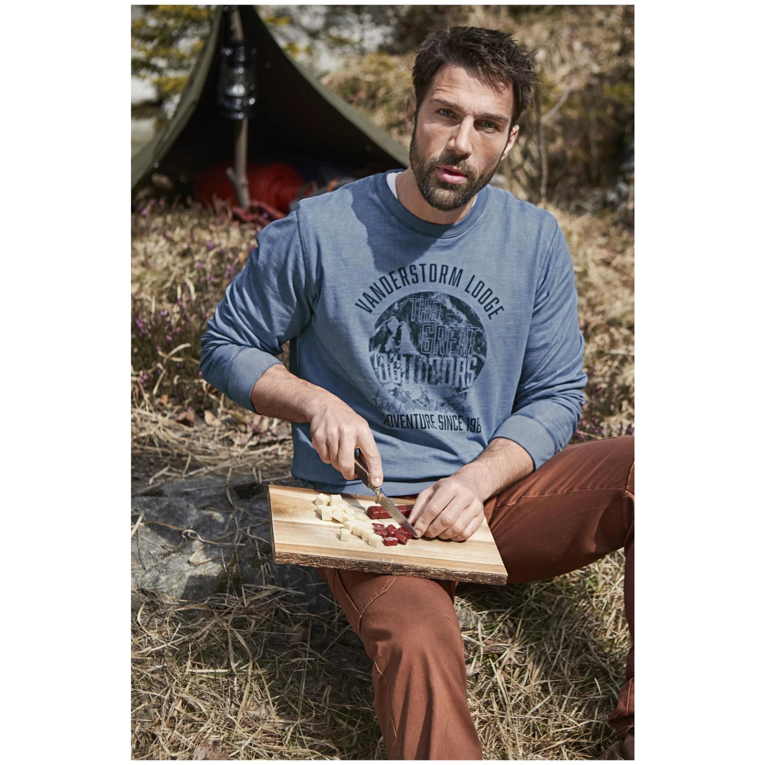 Sweatshirt NANDRAD Blau 7 Sweatshirt NANDRAD Blau – Bild 5