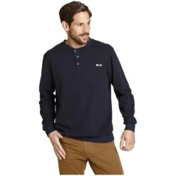 Sweatshirt VILJAR Dunkelblau 9 Sweatshirt VILJAR Dunkelblau -Warme Kleidung server 604