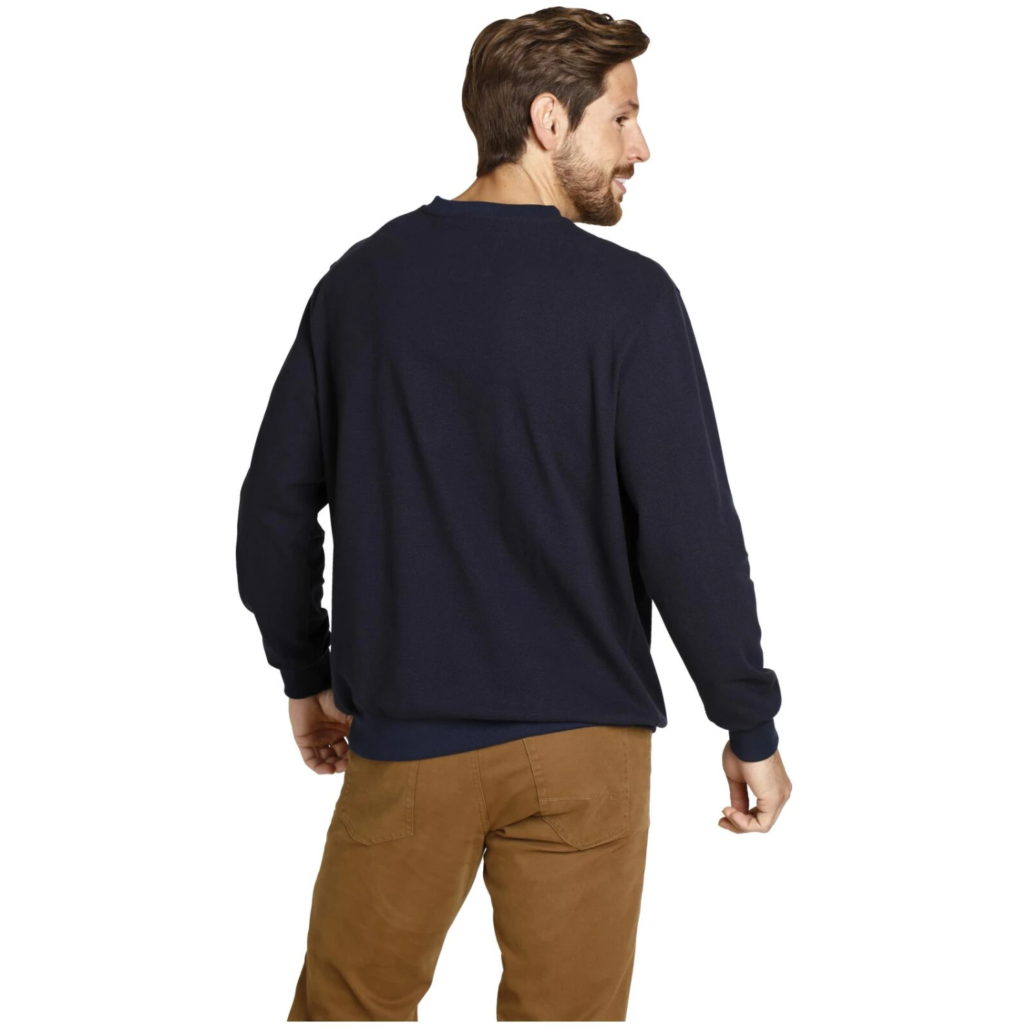 Sweatshirt VILJAR Dunkelblau 5 Sweatshirt VILJAR Dunkelblau – Bild 3