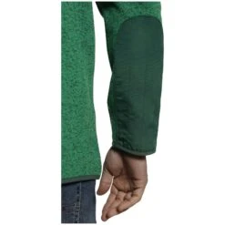 Fleece-Sweatshirt DAUBE Grün Melange -Warme Kleidung server 618