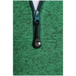 Fleece-Sweatshirt DAUBE Grün Melange -Warme Kleidung server 619