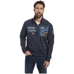 Sweatshirt THORALF Dunkelblau -Warme Kleidung server 621
