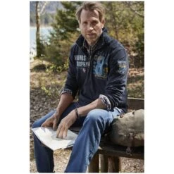 Sweatshirt THORALF Dunkelblau -Warme Kleidung server 627