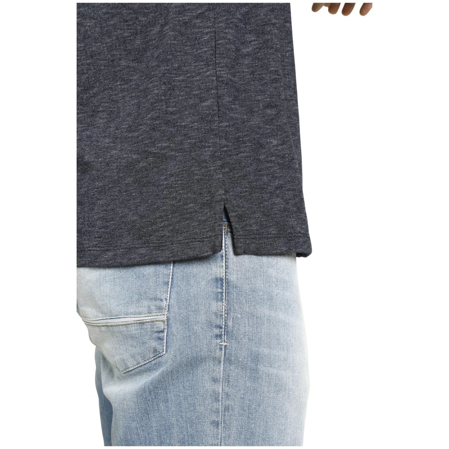 Sweatshirt HAGEN Blau Melange 7 Sweatshirt HAGEN Blau Melange – Bild 5