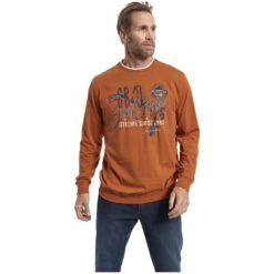 Sweatshirt ONTO Orange -Warme Kleidung server 643