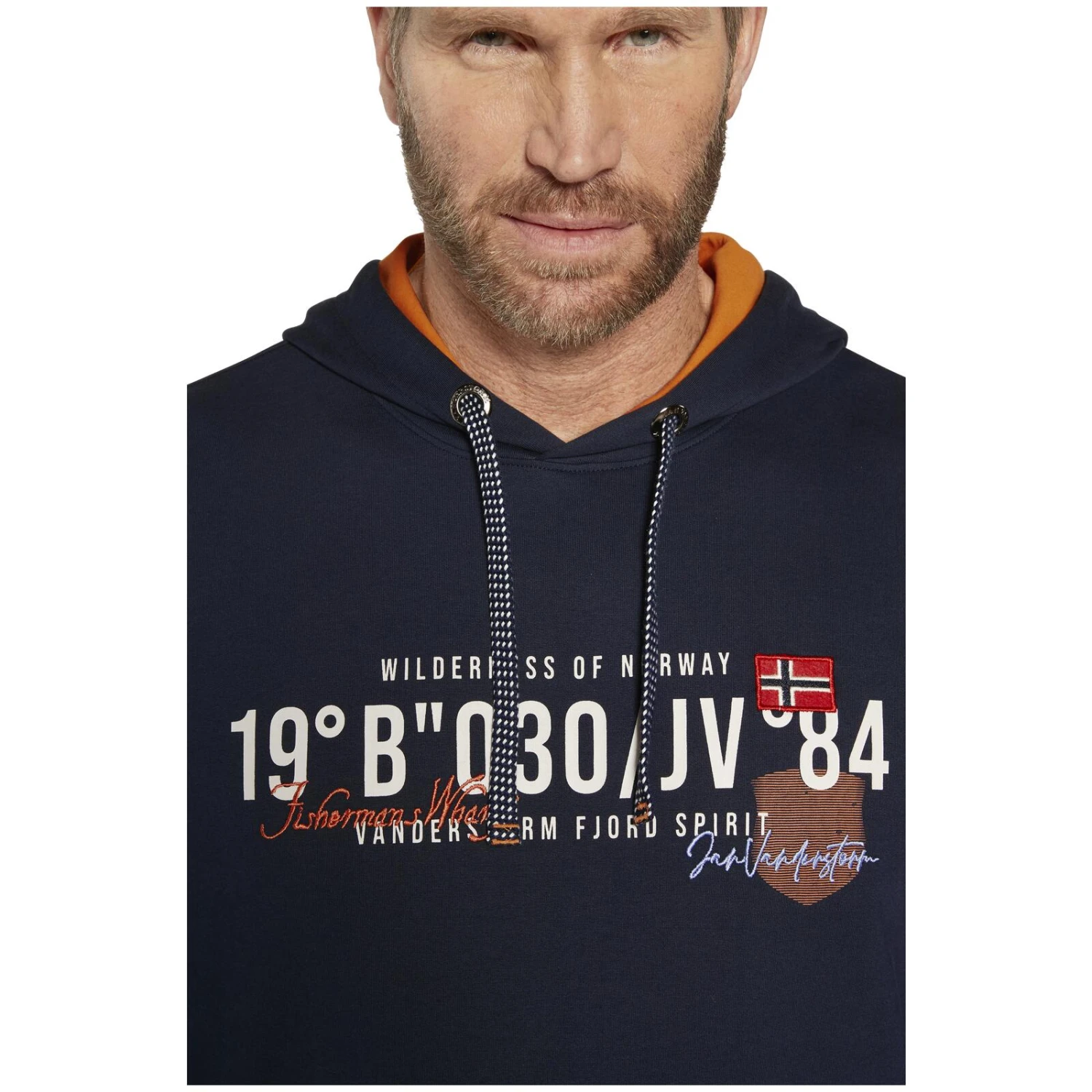 Sweatshirt JORRIT Dunkelblau 8 Sweatshirt JORRIT Dunkelblau – Bild 6