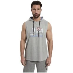 Sweatshirt LEWI Grau Melange -Warme Kleidung server 677